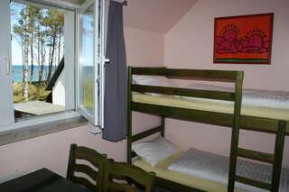 Проживание в семье Villa Maja Сарбиново Семейный номер (для 2 взрослых и 2 детей) с двухъярусной кроватью и видом на море-7